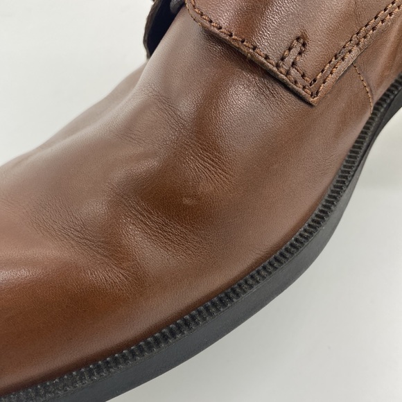 Ecco Dress Shoes Oxfords Derbys Brown Mens Size 43 9 9.5 - Picture 9 of 14
